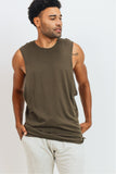T-shirt en jersey de coton mélangé