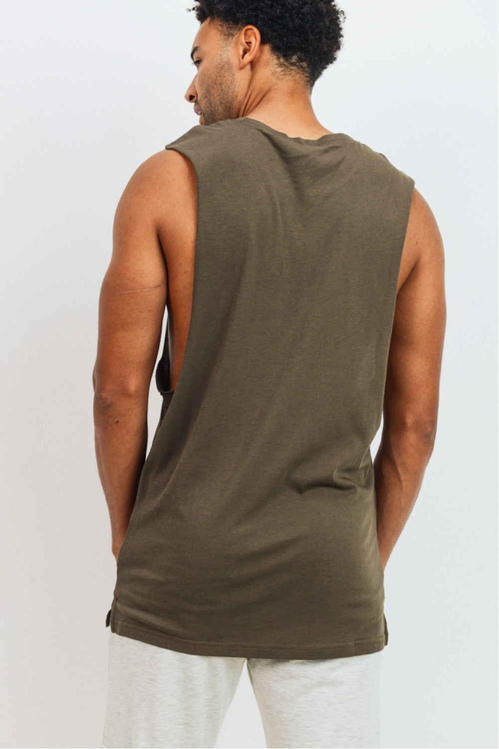 T-shirt en jersey de coton mélangé