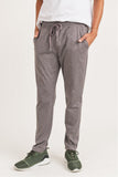 Drawstring Joggers with Zippered Pocket
